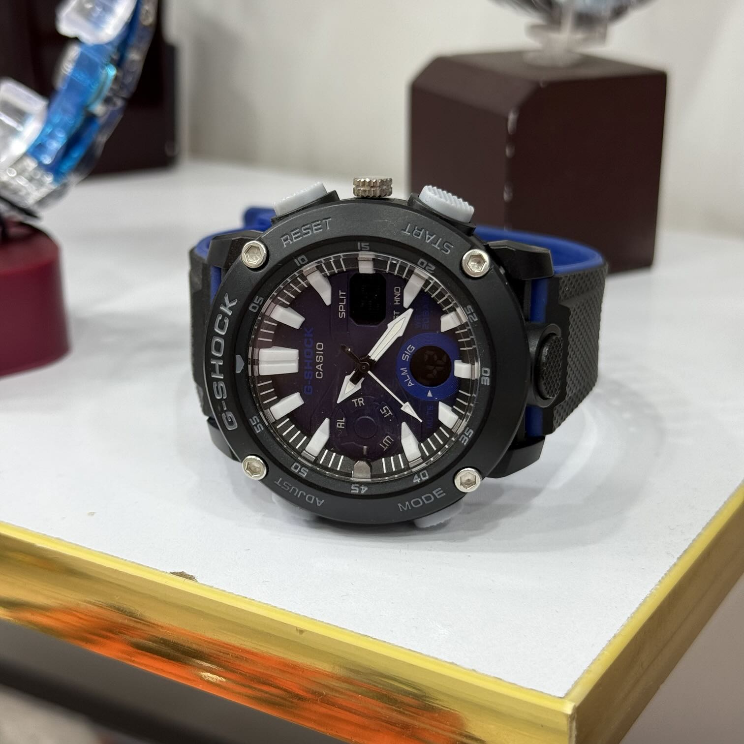 ساعت مچی کاسیو G-SHOCK GA-900-2A مشکی آبی | اسپرت و مقاوم