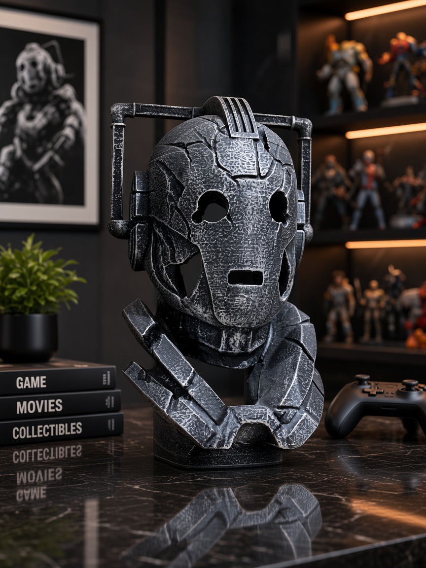 مجسمه سایبرمن دکتر هو | فیگور Cyberman کلکسیونی و دکوری