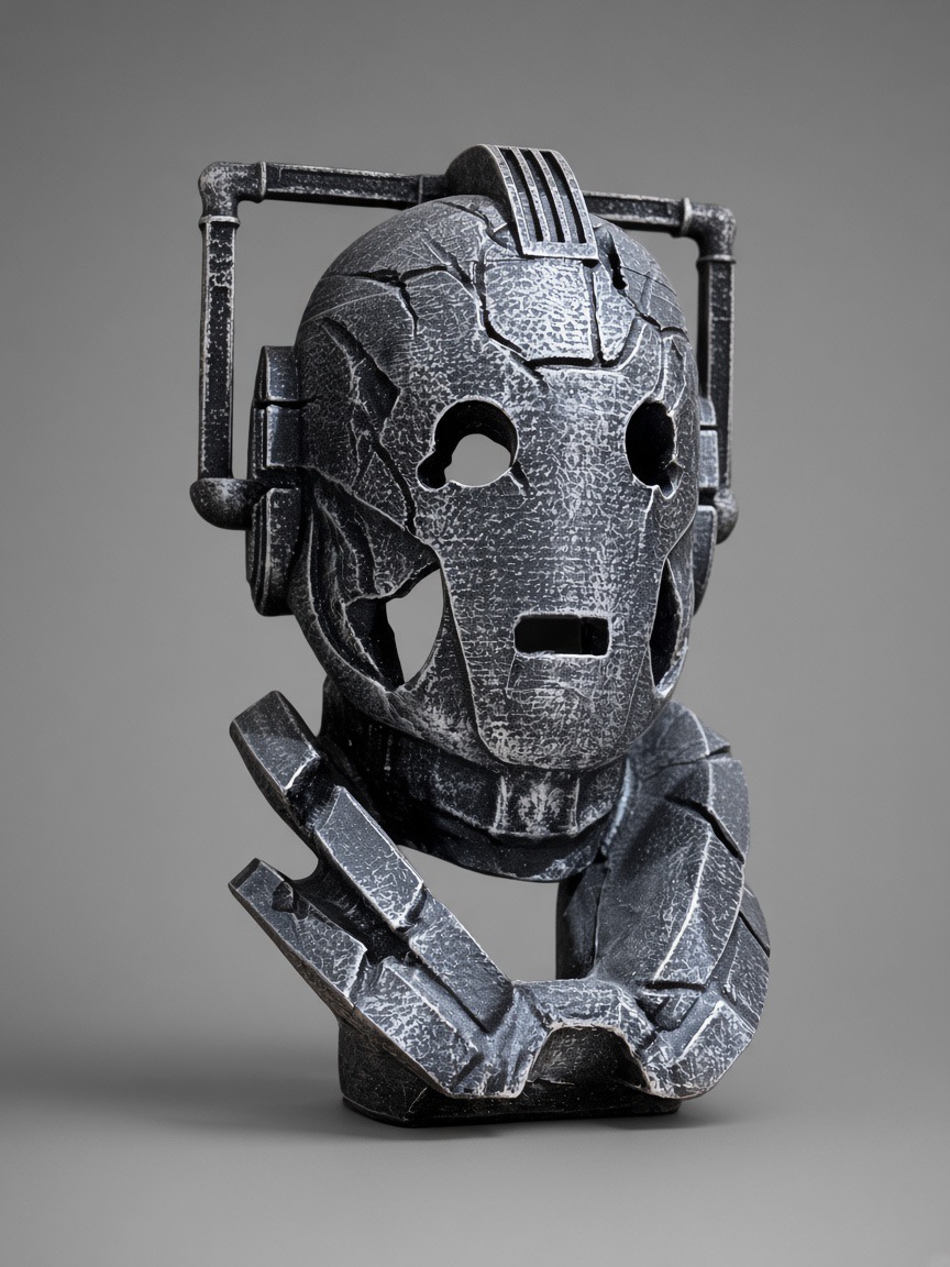 مجسمه سایبرمن دکتر هو | فیگور Cyberman کلکسیونی و دکوری